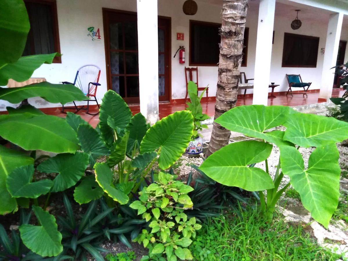 Posada Casa Madrid Bacalar Bagian luar foto